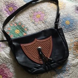 Hand crafted sweet little black bag